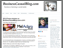 Tablet Screenshot of businesscasualblog.com